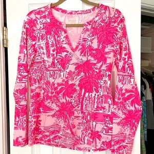 Lilly Pulitzer Kayleigh top, Rule Breakers, S
